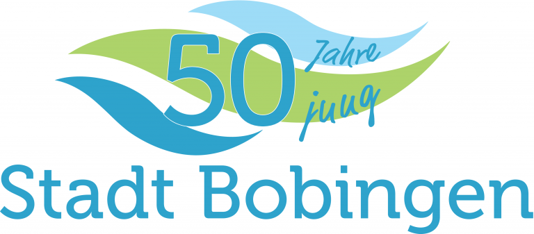 Logo - 50 Jahre jung - Stadt Bobingen