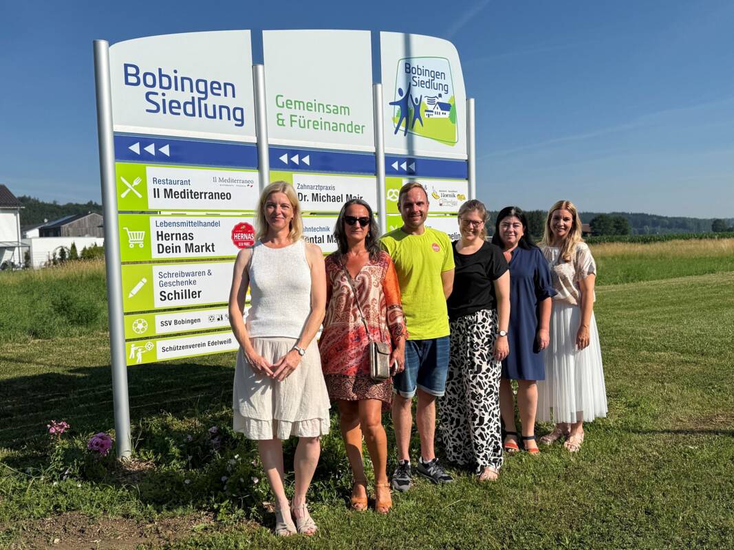 Erneuerung Beschilderung Bobingen-Siedlung